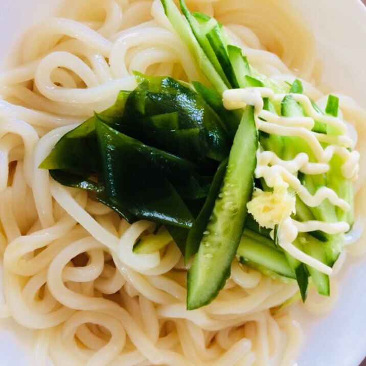 生わかめの冷やしうどん レシピ 作り方 By ドーナツ 楽天レシピ